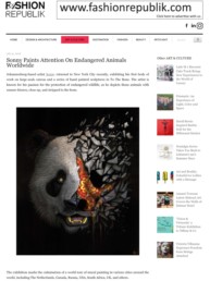 Fashion Republik article about Sonny's To The Bone project