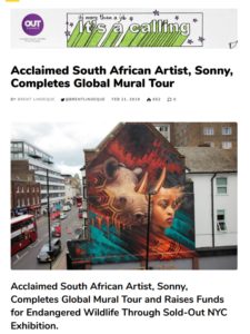 Good Things Guy blog on Sonny's Global Mural Tour